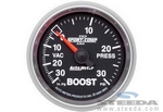 Autometer Sport Comp II Mechanical Boost/Vacuum Gauge